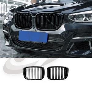 กระจังหน้า BMW X3 X4 รุ่น G01 G02 สีดำเงา ลายดาวสามสี แบบดัดแปลง พร้อมช่องระบายอากาศ สำหรับการปรับปรุงเพิ่มเติม - Product Image 2