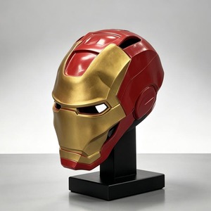 Casque de super-héros personnalisé en EVA avec lumières LED pour Halloween, cosplay adulte, jeux de rôle et costumes de film. - Product Image 3