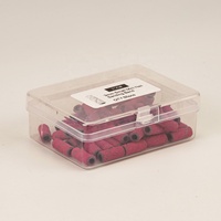 50 pièces/boîte Fine moyenne grossière 80 #150 #240 # Rose rose e-file mince Mini petit 3.1mm foret à ongles bandes de ponçage