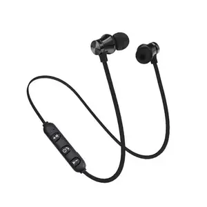 Penjualan Laris Earphone Olahraga Ponsel Musik Magnetis Baru Grosir Xt-11 Headphone Earbud Nirkabel Oem XT11