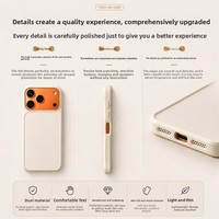 Étui antichoc deux-en-un PC+TPU style Ins avec design minimaliste 3D DIY couleur unie pour 14 Plus