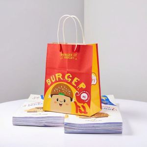Bolsas de Compra de Papel Kraft Ecológicas con Logotipo Personalizado, Bolsas de Papel Marrón con Asas para Alimentos y Regalos de Lujo, Bolsas de Papel Recicladas al por Mayor - Product Image 2