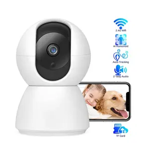 Manufacturers wholesale 1080P 360 degree indoor security video wireless baby monitor with app,camera,and audio