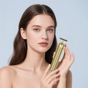 Conception étanche profonde or en forme de T <span class=keywords><strong>visage</strong></span> vibrant raffermissant la technologie V-face <span class=keywords><strong>appareil</strong></span> de beauté portable - Product Image 6