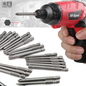 Hi-Spec <b>Screwdriver</b> Bit <b>Set</b> 75mm Cross Phillips Bit 40-60 Pcs Matte Finish Diy Tools - Product Image 1