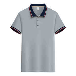 Wholesale 100% Cotton Printing Embroidery Logo Men's Polo Shirt Plain Blank Golf Polo T-shirt Custom Breathable Polo Shirts - Product Image 6