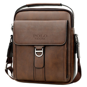 Borsa a Tracolla VICUNA POLO 2021 per Uomo, Grande Capacità, Moda All'Ingrosso, Fibbia in Pelle PU, Logo Personalizzato - Product Image 2
