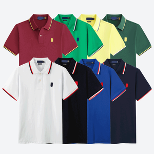 Camiseta de Golf RL de Lujo, Manga Corta, Casual, Bordada, para <span class=keywords><strong>Hombre</strong></span>, de Algodón, Estilo Polo, para Verano - Product Image 1