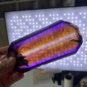 Directo de fábrica Cristal sintético Amatista Piedra preciosa Materia prima Ametrino Hidrotermal en bruto - Product Image 1