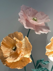 L-001 2026 Nuovo Design Gigante di Papaveri Misti per Decorazioni di Matrimoni, Centri Commerciali e Hotel - Product Image 2