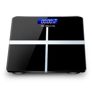 Slim LCD Electronic Battery Body Weight Scale Weight Scales Body Weighing Digital Bathroom Weighing Scales