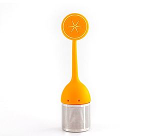Accessori per Tè con Simpatici Disegni Cartoon, Infusore per Tè in Foglie Sfuse in Acciaio Inox 304 con Filtro a Rete e Manico in Silicone - Product Image 6