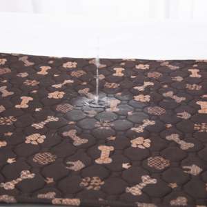 2 paket kullanımlık yavru eğitim pedleri yıkanabilir işemek paspaslar köpekler için su geçirmez kaymaz Pet köpek eğitim malzemeleri - Product Image 6