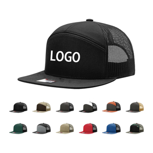 ZG Entwerfen Sie Ihren eigenen Trucker-Hut 7 Panel Blank Mesh Trucker Baseball Sport hut Cap Custom Richard son 112 Trucker Hat - Product Image 5