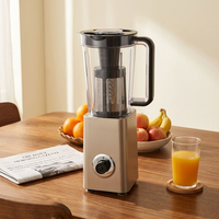 Blender électrique de cuisine 200W avec commande par bouton-poussoir, multifonctionnel, pour smoothies, usage domestique