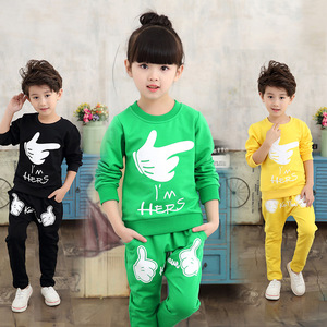 Ensemble de vêtements pour enfants, sweat-shirt à manches longues et pantalon, en Express Ali - Product Image 1