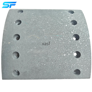 Forro de Freno para Camiones Pesados <span class=keywords><strong>Volvo</strong></span> Ford CNHTC SINOTRUK DONG FENG JIE FANG Shacman, JIN JIA MAN KA para BPW220 - Product Image 2