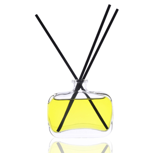 Fancy square Flat 100ml Empty Luxury New <strong>Diffuser</strong> <strong>Bottle</strong> Glass <strong>Frosted</strong> Glass Reed <strong>Diffuser</strong> <strong>Bottles</strong> for Gift - Product Image 2
