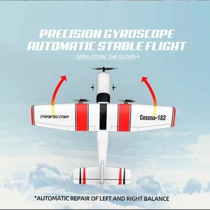 Divertido Avión Eléctrico <span class=keywords><strong>RC</strong></span> de Espuma EPP <span class=keywords><strong>Cessna</strong></span> <span class=keywords><strong>182</strong></span> de 2.4GHz y 2 Canales, Modelo de Avión <span class=keywords><strong>RC</strong></span> con Control Remoto - Product Image 3