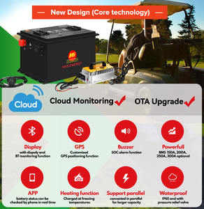 Аккумулятор для гольф-кары, 36 В, 48 В, 72 В - Product Image 4