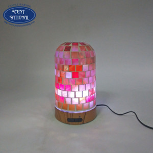 Khảm gốm Led hoa Nồi sứ hương thơm khuếch tán dầu di động không dùng nước khuếch tán hương thơm cho khách sạn hộ gia đình pháp - Product Image 4