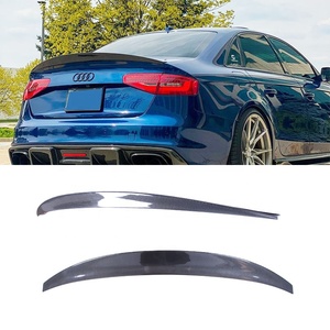 Aileron arrière style berline B8.5 en fibre de carbone pour coffre, 2012-2015, fibre de carbone - Product Image 1
