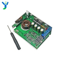 Module élévateur de tension réglable haute puissance YJ 12-32V vers 12-46V 120W avec affichage numérique pour crossover de tweeter de gamme moyenne