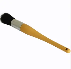 Bristle Round Paint Brush With Plastic Handle