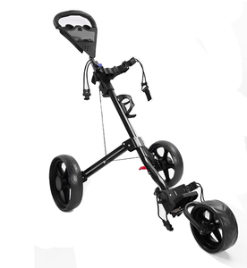 Chariot de golf à pousser à la main en aluminium à 3 roues - Product Image 2