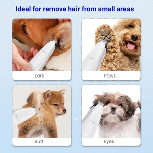 2025 tendance automatique lumière LED <span class=keywords><strong>chien</strong></span> patte <span class=keywords><strong>tondeuse</strong></span> Rechargeable électrique toiletteur pour animaux de compagnie pour chiens chats Portable en acier inoxydable - Product Image 6