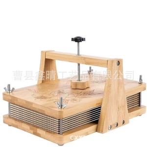 Wooden Dried <b>Flower</b> Embossing <b>Press</b> Tool With Removable Plates For Diy Craft Making - Product Image 1