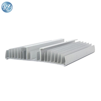 Profil de dissipateur thermique de canal c en aluminium omega pour l'industrie
