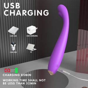 Vibrador Recto MS, Masajeador de Punto G para Mujeres, Vibrador Vaginal de Silicona, Juguetes Sexuales para Adultos - Product Image 5