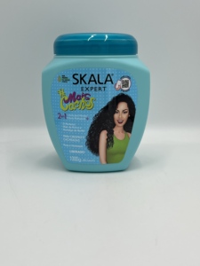 Soin réparateur hydratant intense professionnel pour <span class=keywords><strong>cheveux</strong></span> secs et bouclés, crème à l'huile de plantes, masque capillaire nourrissant et revitalisant - Product Image 6