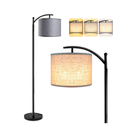 Lampadaire LED Moderne Chic E27 Base Design Vertical Minimaliste pour Salon Moderne Élégant Bureaux Appartements Chic Télécommande