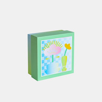 Boîtes d'emballage rigides écologiques de qualité supérieure, vibrantes et personnalisées, avec lamination brillante/mate pour la vente au détail et la présentation de cadeaux
