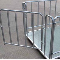Báscula de Plataforma y Piso de Acero con Pantalla LED LCD, Impermeable, OEM/ODM Personalizable, 1.5*2M de Capacidad, 1 Año de Garantía