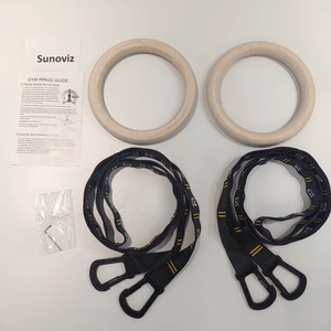 Anillas <span class=keywords><strong>de</strong></span> Gimnasia <span class=keywords><strong>de</strong></span> Madera <span class=keywords><strong>de</strong></span> Abedul <span class=keywords><strong>de</strong></span> 32 mm con Correas Ajustables, Equipo <span class=keywords><strong>de</strong></span> <span class=keywords><strong>Calistenia</strong></span> y Entrenamiento <span class=keywords><strong>de</strong></span> Fuerza para Gimnasio <span class=keywords><strong>en</strong></span> Casa - Product Image 1