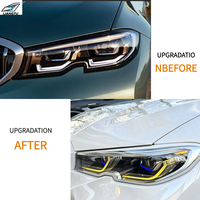 Phare laser LT G20 pour BMW G20 330i M340i 2019-2022, phares laser pré-LCI, mise à niveau des phares AFS RGB jaune blanc DRL