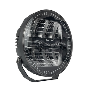 Faro Ausiliario LED da 240W 9 Pollici con Luce Bianca e Indicatore di Direzione Ambra per Accessori Camion Scania Volvo FH MAN - Product Image 3