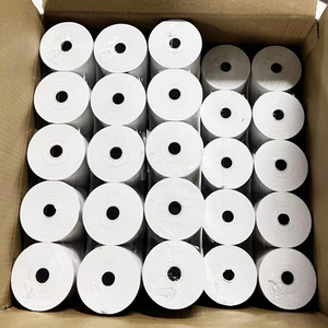 Tamaño de stock 44x70 76x76 57x40 57x50 79x70 79 80x80x80 Rollo térmico Papel de caja registradora para impresora de recibos de tarjeta de crédito de billetes de cajero automático - Product Image 1