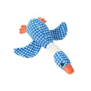 Jouet à mâcher durable et résistant aux morsures pour chiens, en peluche moyenne, imprimé animal, petit canard jaune, avec son, pour usage quotidien - Product Image 4