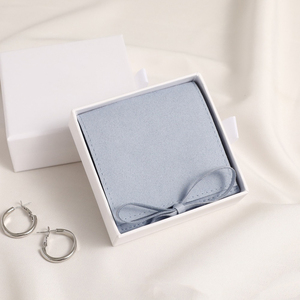 Luxury Suede Microfiber Jewelry Pouch Custom Logo Premium Envelope Style Earring Necklace Packaging Bag Excellent for Premium - Product Image 6