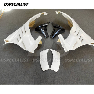 Vari Vrs Kamikaze-R Super <span class=keywords><strong>Sonic</strong></span> Ver 2 Style demi-garde-boue avant en fibre de carbone pour Nissan R35 Gtr 2008-2016 - Product Image 4