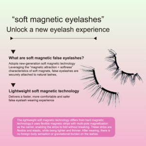 <span class=keywords><strong>Cils</strong></span> magnétiques de marque privée en fibre PBT coréenne 3D populaires <span class=keywords><strong>sans</strong></span> <span class=keywords><strong>Eyeliner</strong></span> ni colle Kit de <span class=keywords><strong>cils</strong></span> magnétiques tout en un - Product Image 5