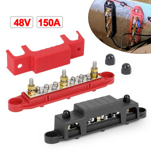 CNSPEED M6 <b>Battery</b> <b>Terminal</b> Block Red And Black 16 Pieces Per Pack For RV And Marine Power Distribution - Product Image 3