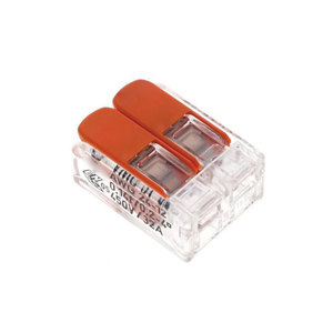 221-412/996-010 Composants électroniques IC originaux de haute qualité Fournisseurs de bornes de raccordement SPLICE LEVER 24-12AWG 2POS - Product Image 1