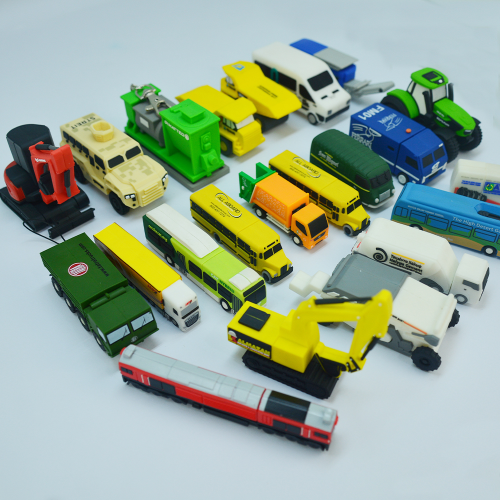 Design OEM PVC Customized Pendrive Car <strong>Shaped</strong> with logo Silicone Custom <strong>Train</strong> Truck <strong>Usb</strong> <strong>Flash</strong> <strong>Drive</strong>