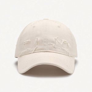 Casquette de baseball personnalisée en coton 100 %, style vintage, unisexe, ajustable, avec logo brodé, effet vieilli, pour la vente en gros - Product Image 6