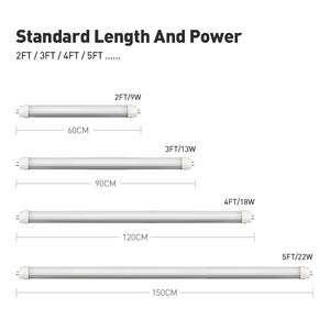 220V 230V tipo B G13 <span class=keywords><strong>T8</strong></span> tubi Ip20 Smd 2835 corpo in alluminio 1200mm 2ft 4ft 8ft <span class=keywords><strong>9w</strong></span> 18w 40w magazzino interno <span class=keywords><strong>T8</strong></span> ha condotto la luce del tubo - Product Image 3
